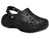 Crocs Baya Platform Clog Черные
