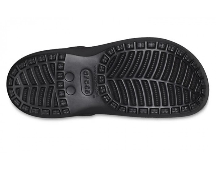 Crocs Baya Platform Clog Черные