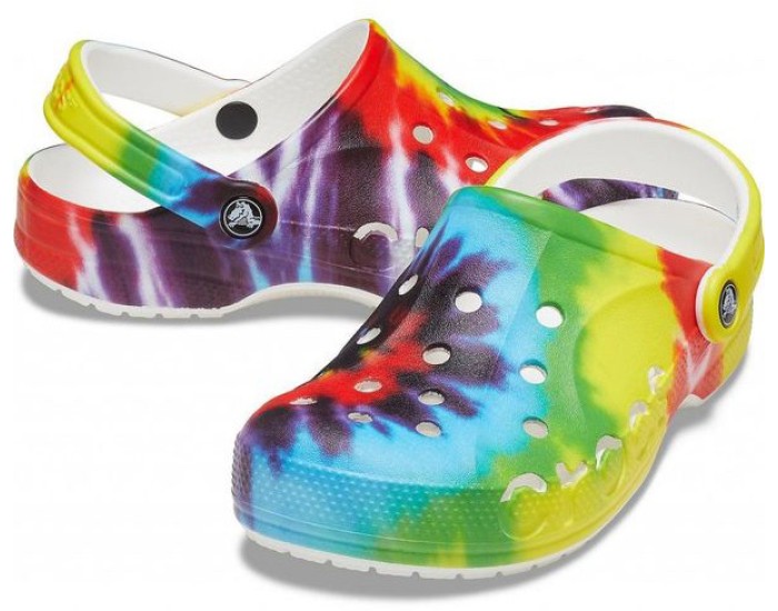 Crocs Baya Tie Dye Clog Разноцветные