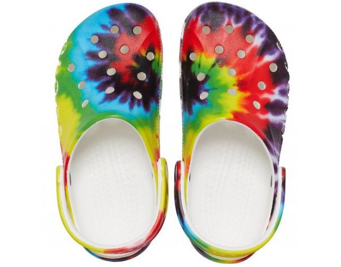 Crocs Baya Tie Dye Clog Разноцветные