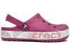 Crocs Bayaband Bandana Print Clog Розовые