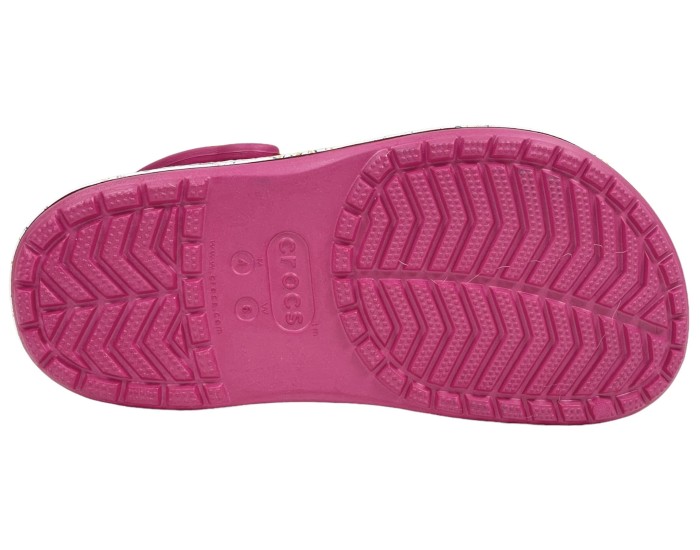 Crocs Bayaband Bandana Print Clog Розовые