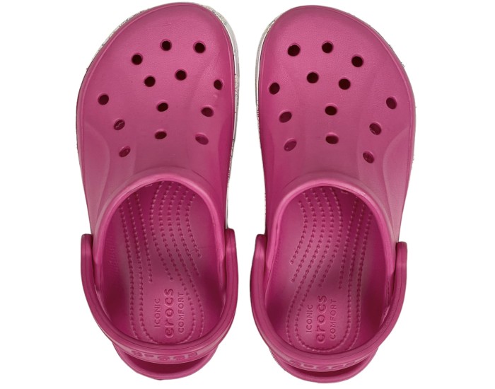 Crocs Bayaband Bandana Print Clog Розовые