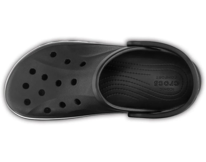 Crocs Bayaband Clog Черные с белым