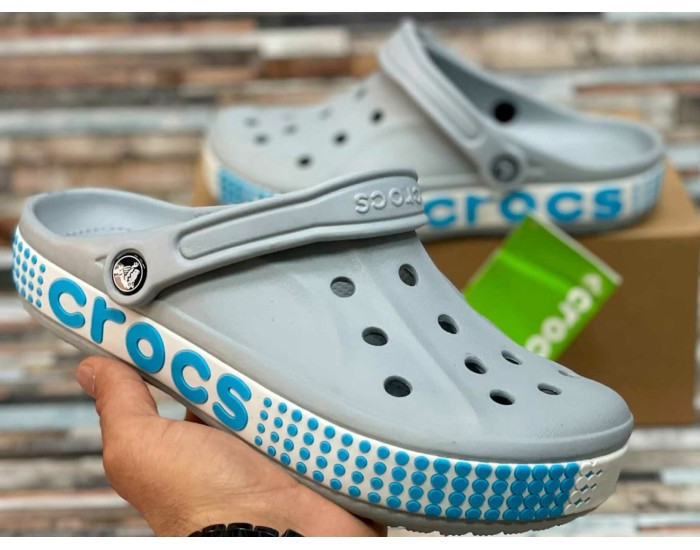Crocs Bayaband Logo Motion Clog серые
