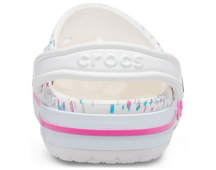 Crocs Bayaband Seasonal Printed Clog Белые