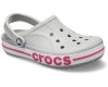 Crocs Bayaband Clog Серые с розовым