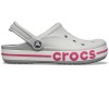 Crocs Bayaband Clog Серые с розовым