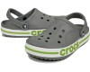 Crocs Bayaband Clog Серые с зеленым