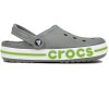 Crocs Bayaband Clog Серые с зеленым