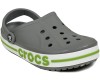 Crocs Bayaband Clog Серые с зеленым