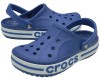 Crocs Bayaband Clog Синие с белым