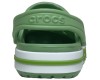 Crocs Bayaband Clog темно-зеленые с белым