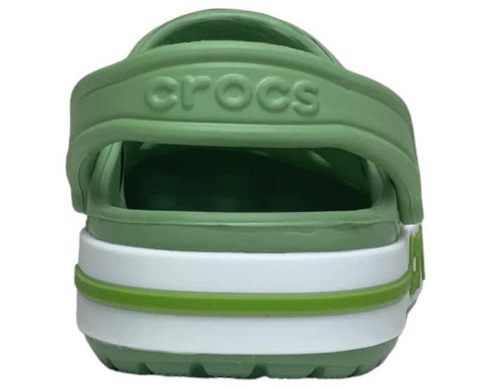 Crocs Bayaband Clog темно-зеленые с белым