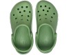 Crocs Bayaband Clog темно-зеленые с белым