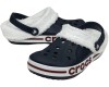 Crocs Bayaband Clog Утепленные Темно-синие (мех снимается)