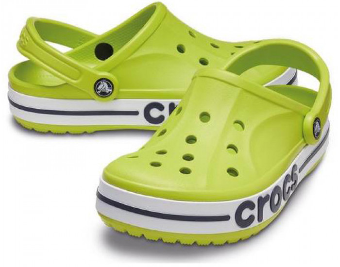 Crocs Bayaband Clog Зеленые с черным