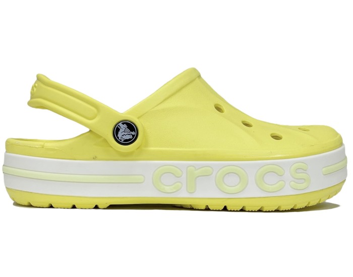 Crocs Bayaband Clog Желтые с белым