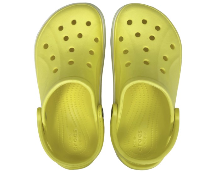 Crocs Bayaband Clog Желтые с белым