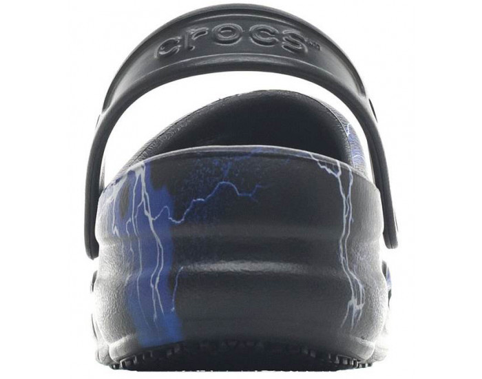 Crocs Bistro Graphic Clog Черные с синим