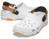 Crocs Classic All Terrain Clog Белые с оранжевым