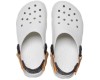 Crocs Classic All Terrain Clog Белые с оранжевым