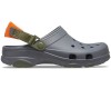 Crocs Classic All Terrain Clog Серые с оранжевым