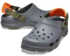 Crocs Classic All Terrain Clog Серые с оранжевым