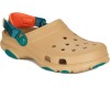 Crocs Classic All Terrain Clog Tan Justice Orange