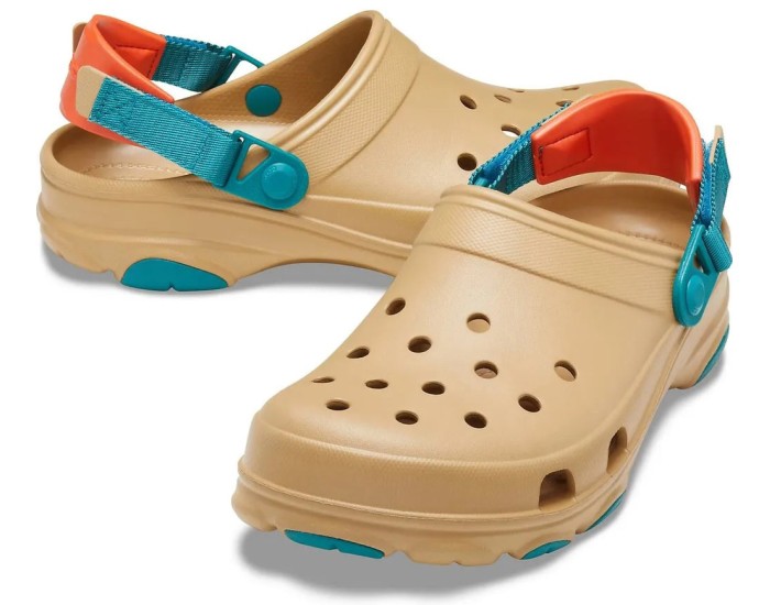 Crocs Classic All Terrain Clog Tan Justice Orange