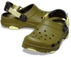 Crocs Classic All Terrain Clog Зеленые с желтым