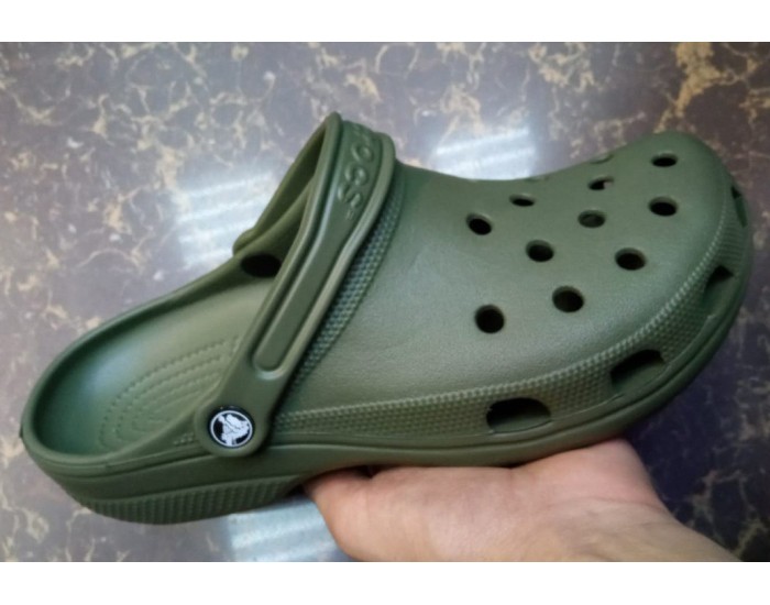 Crocs Classic Army Green зеленые
