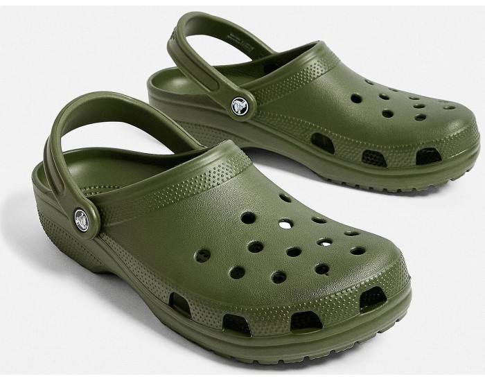 Crocs Classic Army Green зеленые