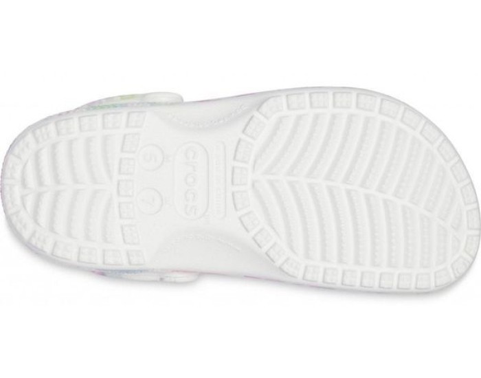 Crocs Classic Bleach Dye Clog Белые