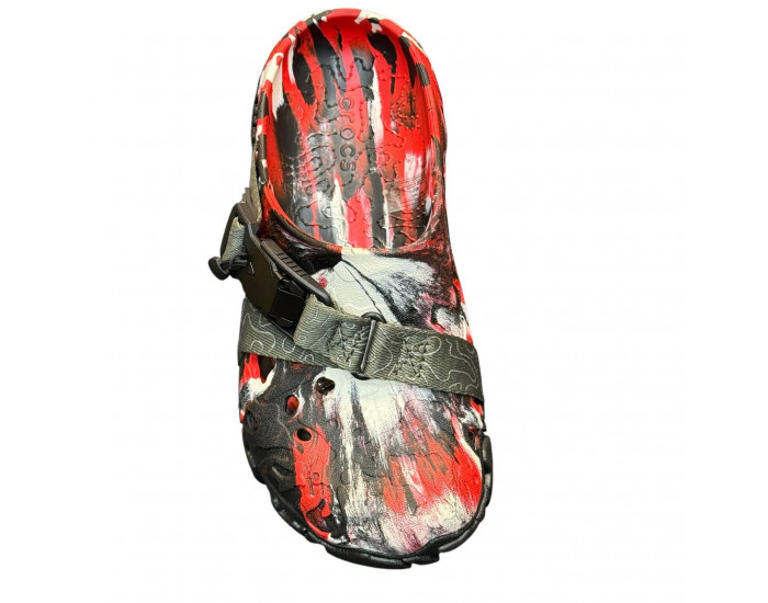 Crocs All-Terrain Atlas Clog Red Black