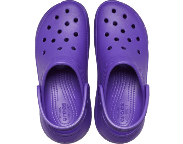 Crocs Classic Crush Clog Neon Purple