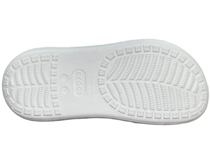 Crocs Classic Crush Clog White Белые
