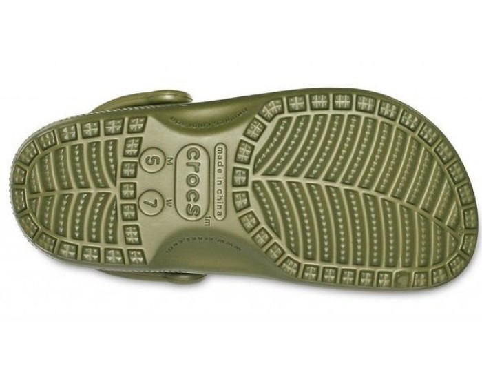 Crocs Classic цвета хаки