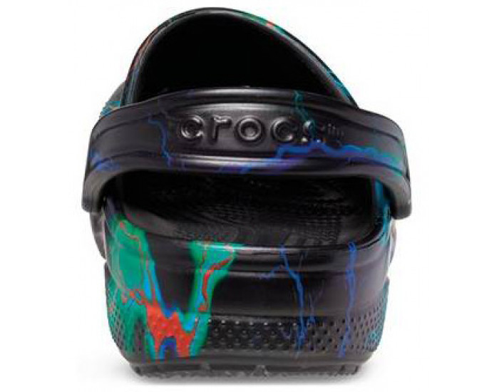 Crocs Classic Out of this World II Clog черные с зеленым