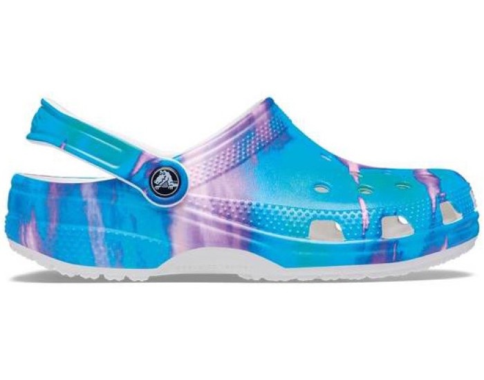 Crocs Classic Out of this World II Clog голубые с фиолетовым