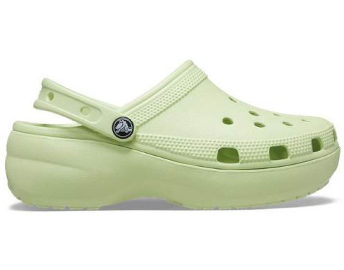 Crocs Classic Platform Clog светло-зеленые