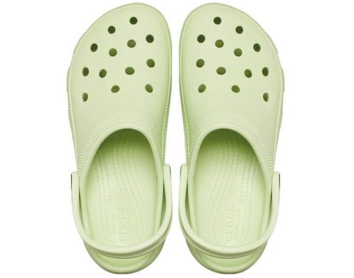 Crocs Classic Platform Clog светло-зеленые