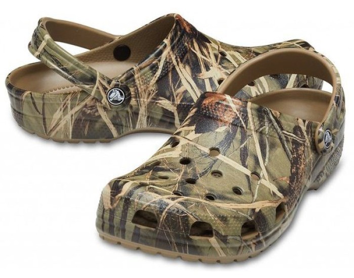 Crocs Classic Realtree V2 цвета хаки