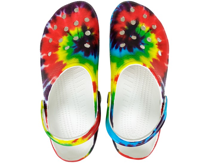 Crocs Classic Tie Dye Clog Разноцветные