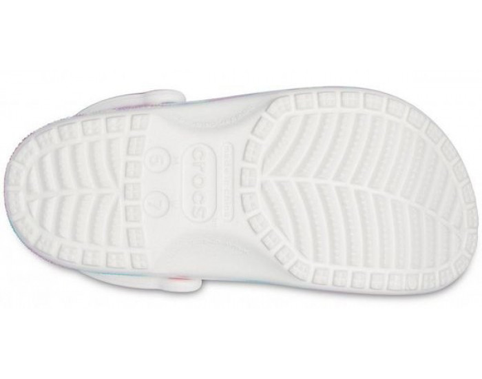 Crocs Classic Tie-Dye Graphic Clog Коралловые