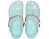 Crocs Classic Translucent Clog Charms Mint Мятные