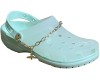 Crocs Classic Translucent Clog Charms Mint Мятные