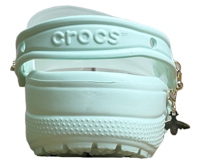 Crocs Classic Translucent Clog Charms Mint Мятные