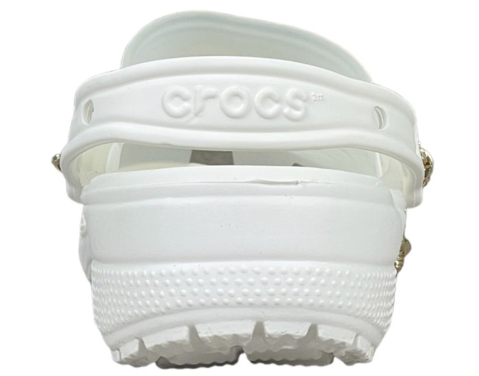 Crocs Classic Translucent Clog Charms White Белые