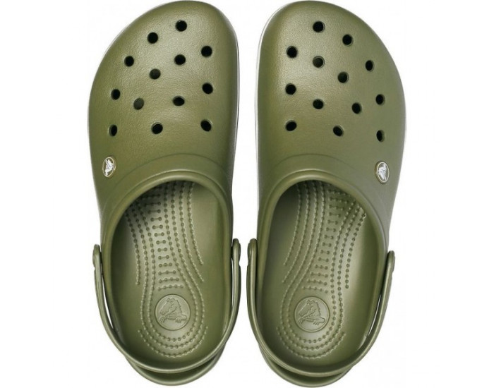 Crocs Crocband цвета хаки